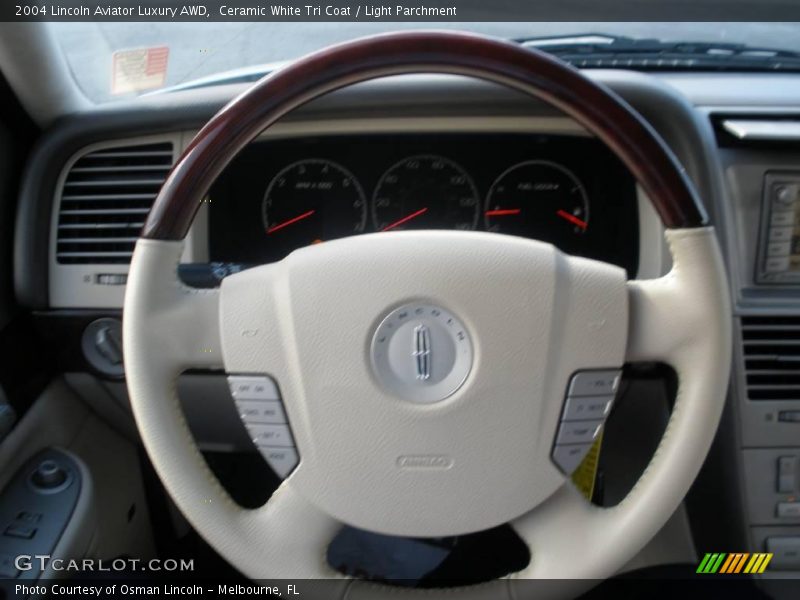 Ceramic White Tri Coat / Light Parchment 2004 Lincoln Aviator Luxury AWD