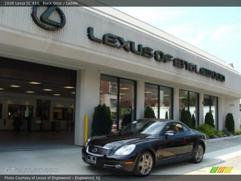 Black Onyx / Saddle 2006 Lexus SC 430