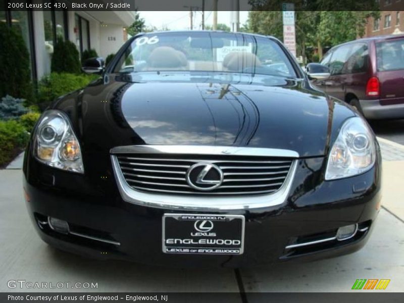 Black Onyx / Saddle 2006 Lexus SC 430