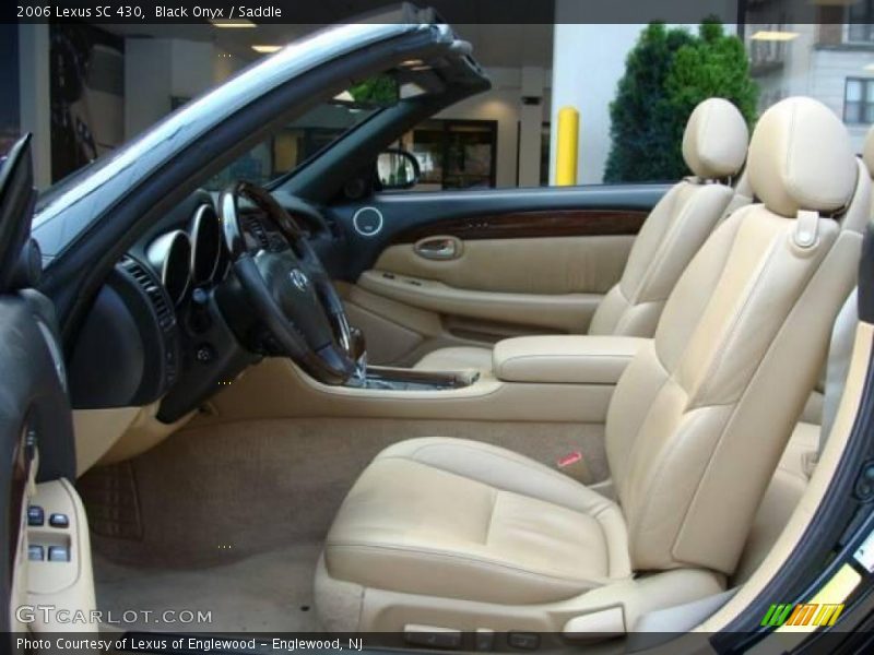 Black Onyx / Saddle 2006 Lexus SC 430