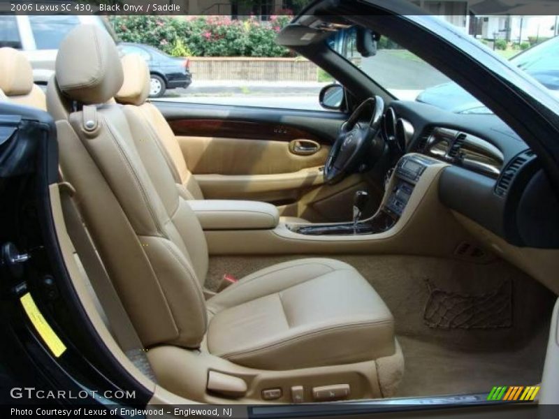 Black Onyx / Saddle 2006 Lexus SC 430