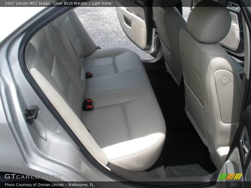 Silver Birch Metallic / Light Stone 2007 Lincoln MKZ Sedan