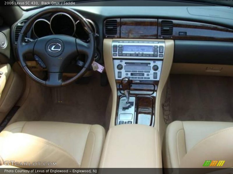 Black Onyx / Saddle 2006 Lexus SC 430