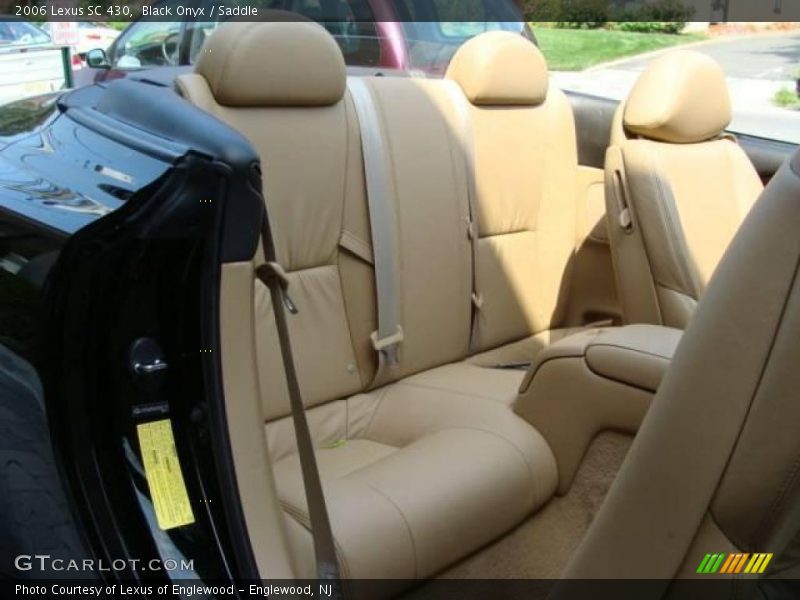 Black Onyx / Saddle 2006 Lexus SC 430