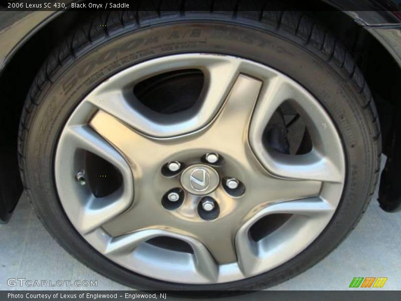 Black Onyx / Saddle 2006 Lexus SC 430
