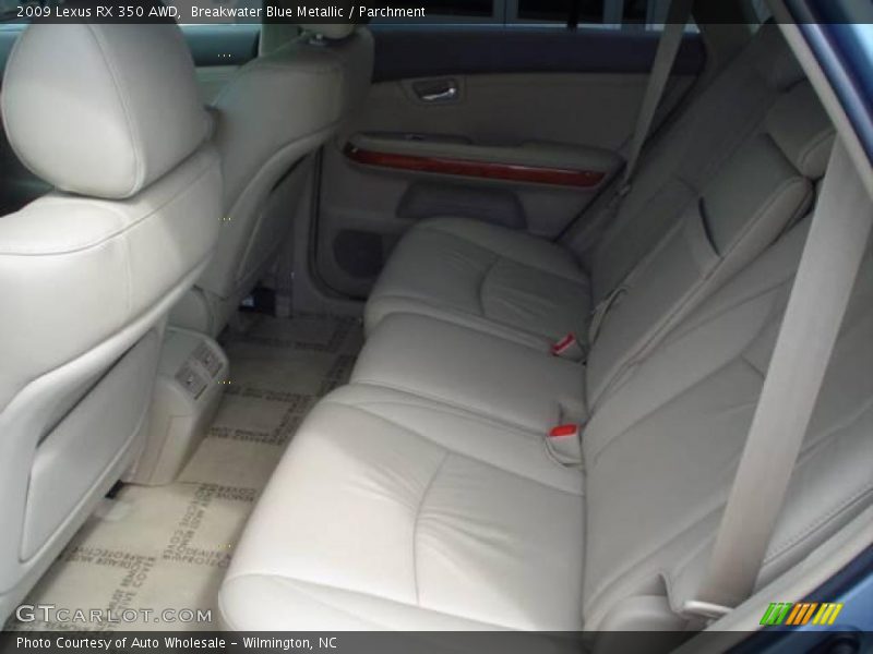 Breakwater Blue Metallic / Parchment 2009 Lexus RX 350 AWD