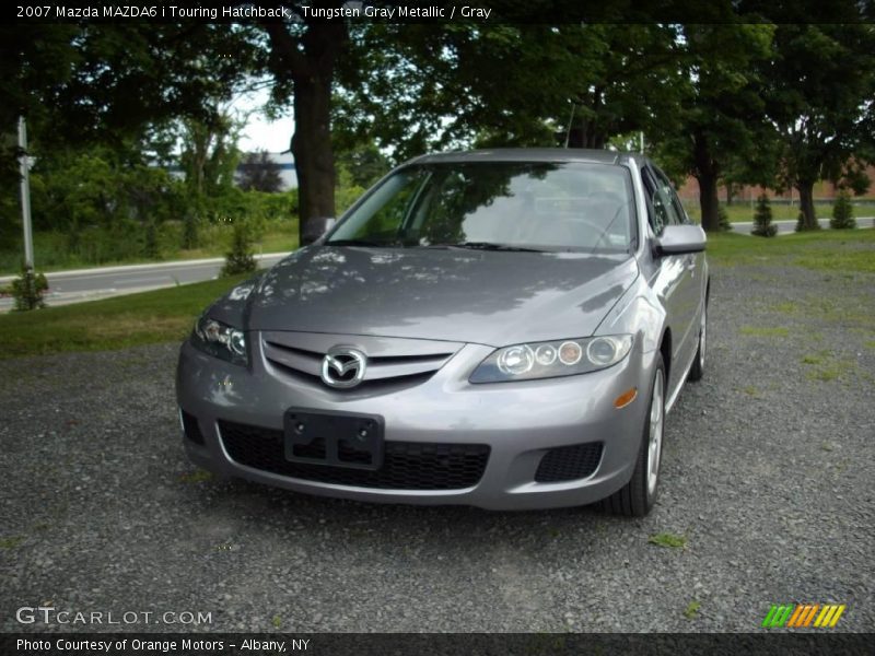 Tungsten Gray Metallic / Gray 2007 Mazda MAZDA6 i Touring Hatchback