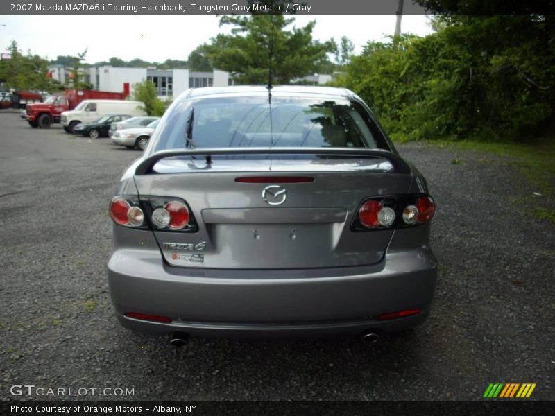 Tungsten Gray Metallic / Gray 2007 Mazda MAZDA6 i Touring Hatchback