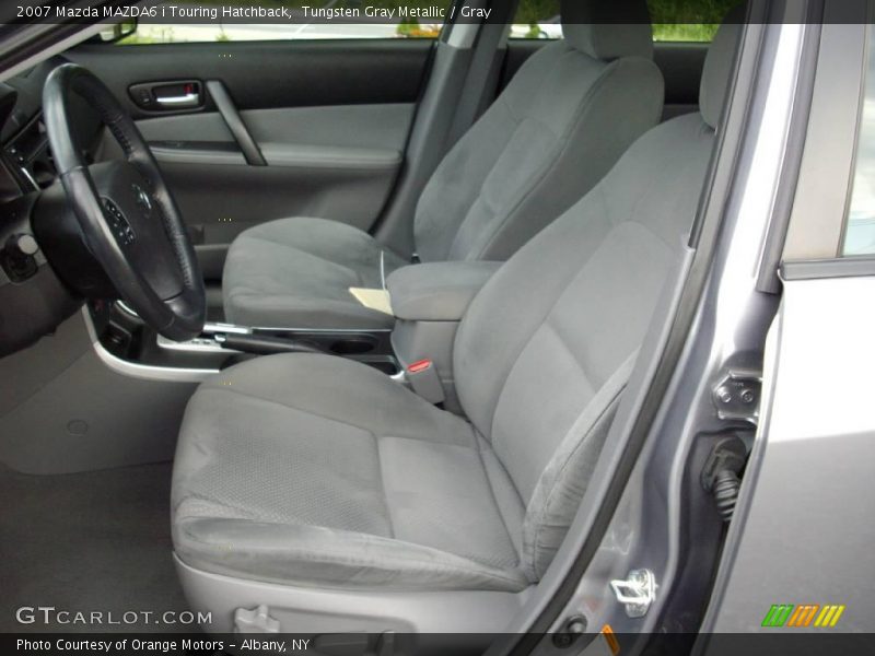 Tungsten Gray Metallic / Gray 2007 Mazda MAZDA6 i Touring Hatchback