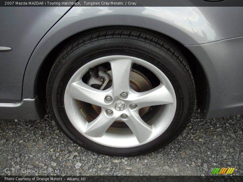 Tungsten Gray Metallic / Gray 2007 Mazda MAZDA6 i Touring Hatchback