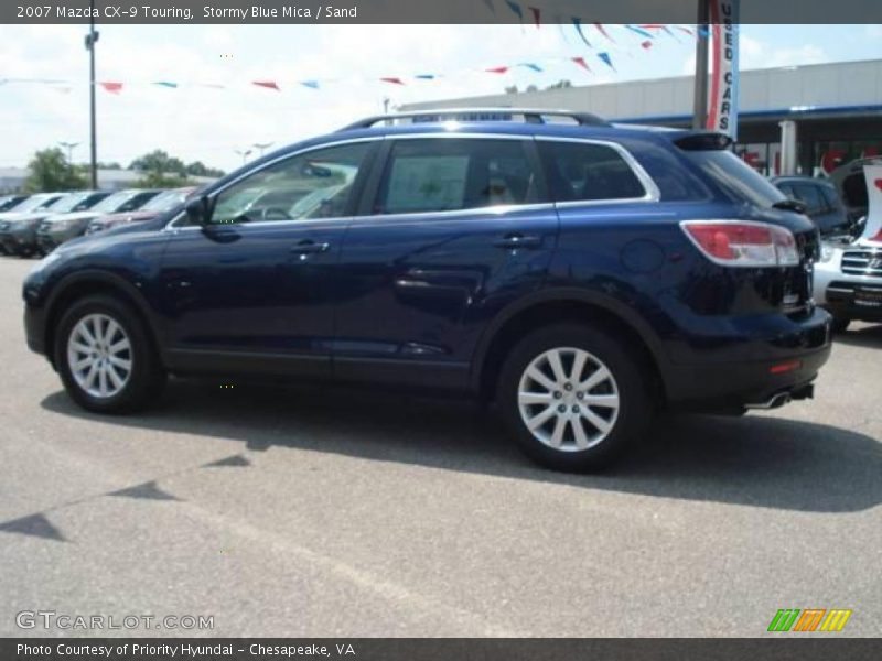 Stormy Blue Mica / Sand 2007 Mazda CX-9 Touring