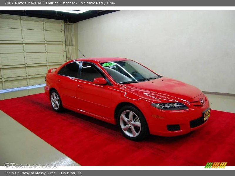Volcanic Red / Gray 2007 Mazda MAZDA6 i Touring Hatchback