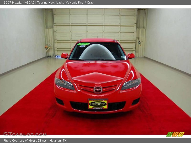 Volcanic Red / Gray 2007 Mazda MAZDA6 i Touring Hatchback