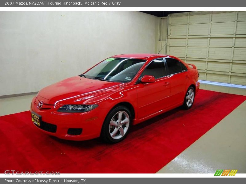Volcanic Red / Gray 2007 Mazda MAZDA6 i Touring Hatchback