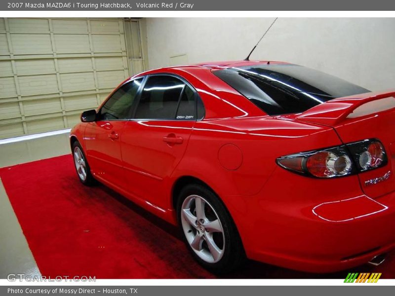 Volcanic Red / Gray 2007 Mazda MAZDA6 i Touring Hatchback