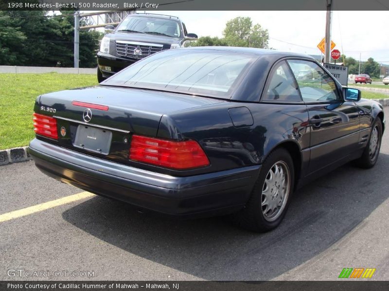 Black / Grey 1998 Mercedes-Benz SL 500 Roadster