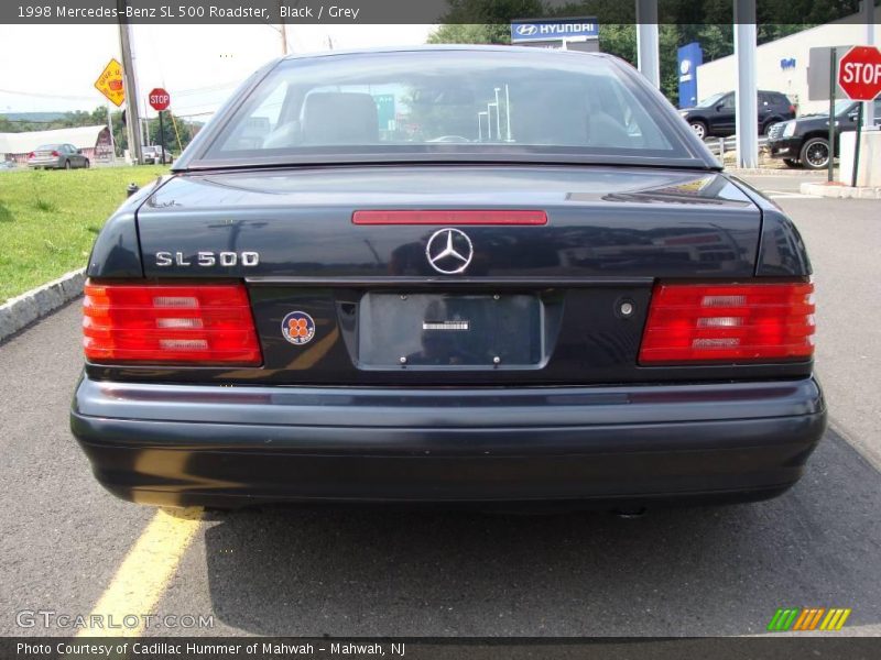 Black / Grey 1998 Mercedes-Benz SL 500 Roadster