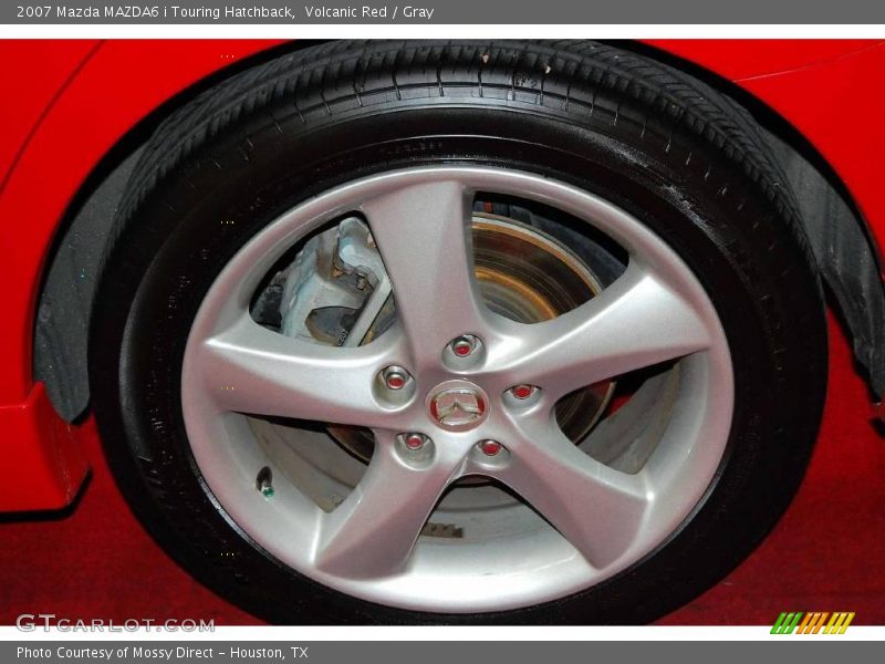 Volcanic Red / Gray 2007 Mazda MAZDA6 i Touring Hatchback
