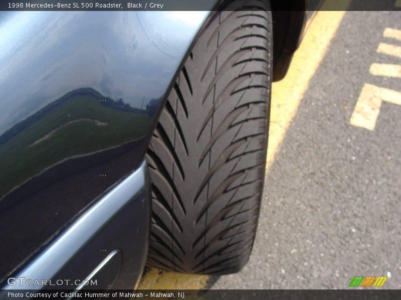 Black / Grey 1998 Mercedes-Benz SL 500 Roadster