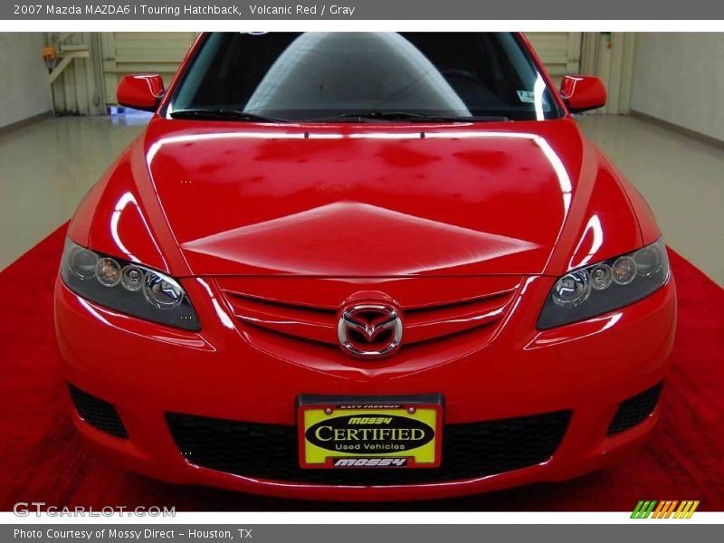 Volcanic Red / Gray 2007 Mazda MAZDA6 i Touring Hatchback
