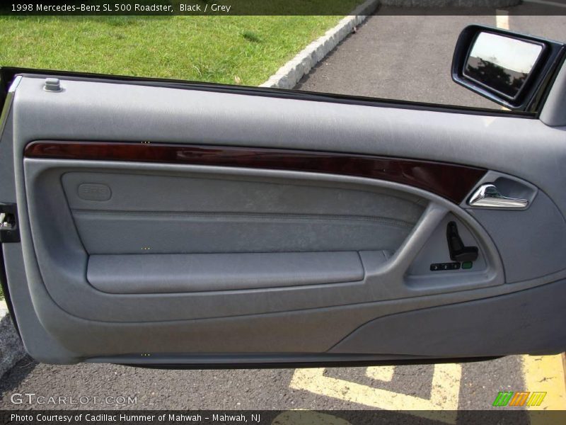 Black / Grey 1998 Mercedes-Benz SL 500 Roadster