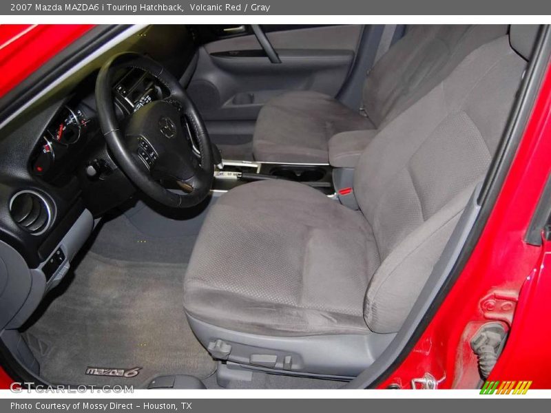Volcanic Red / Gray 2007 Mazda MAZDA6 i Touring Hatchback