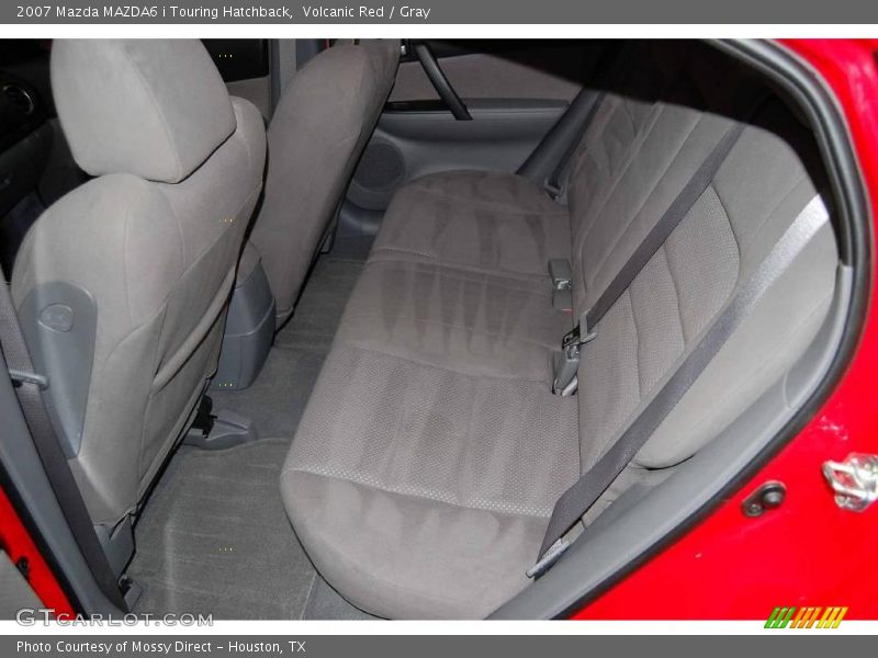Volcanic Red / Gray 2007 Mazda MAZDA6 i Touring Hatchback