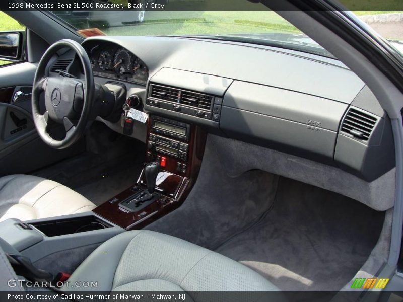 Black / Grey 1998 Mercedes-Benz SL 500 Roadster