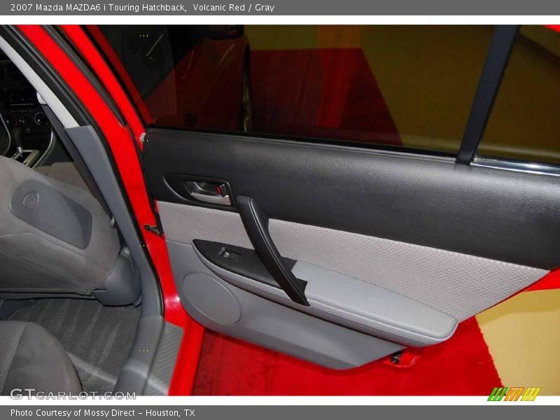 Volcanic Red / Gray 2007 Mazda MAZDA6 i Touring Hatchback