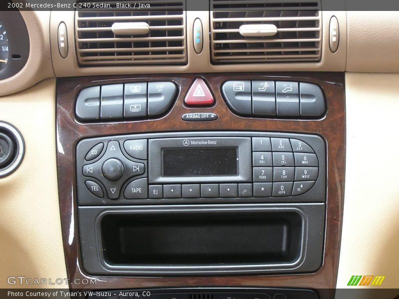 Black / Java 2002 Mercedes-Benz C 240 Sedan