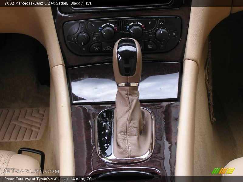 Black / Java 2002 Mercedes-Benz C 240 Sedan