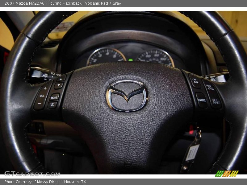Volcanic Red / Gray 2007 Mazda MAZDA6 i Touring Hatchback