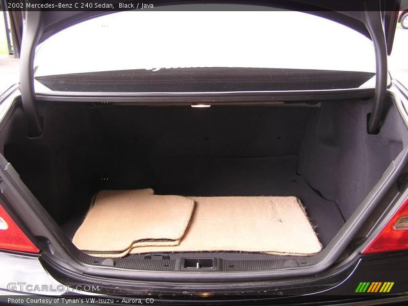 Black / Java 2002 Mercedes-Benz C 240 Sedan