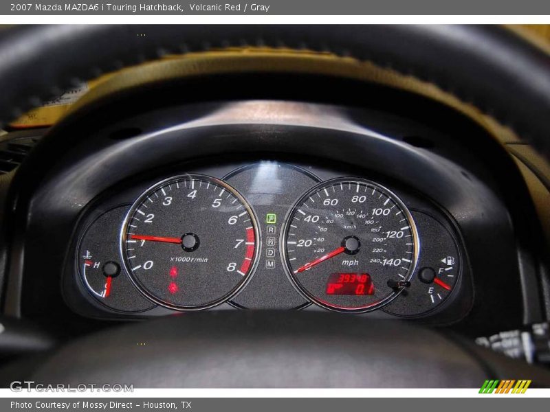 Volcanic Red / Gray 2007 Mazda MAZDA6 i Touring Hatchback