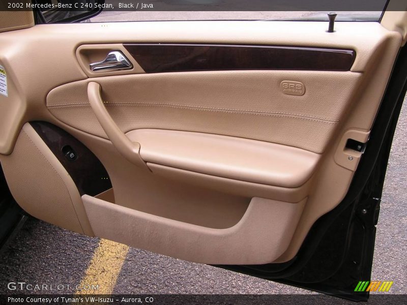 Black / Java 2002 Mercedes-Benz C 240 Sedan