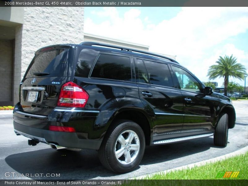Obsidian Black Metallic / Macadamia 2008 Mercedes-Benz GL 450 4Matic
