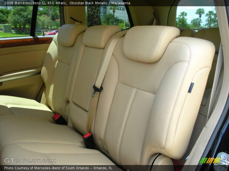 Obsidian Black Metallic / Macadamia 2008 Mercedes-Benz GL 450 4Matic