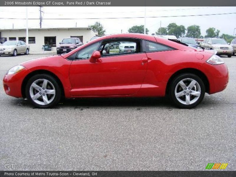 Pure Red / Dark Charcoal 2006 Mitsubishi Eclipse GT Coupe