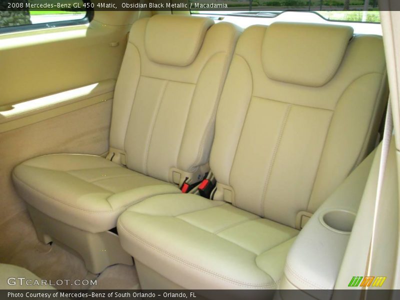 Obsidian Black Metallic / Macadamia 2008 Mercedes-Benz GL 450 4Matic