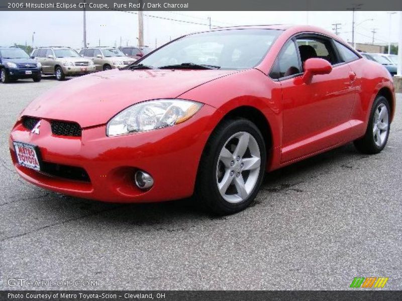 Pure Red / Dark Charcoal 2006 Mitsubishi Eclipse GT Coupe