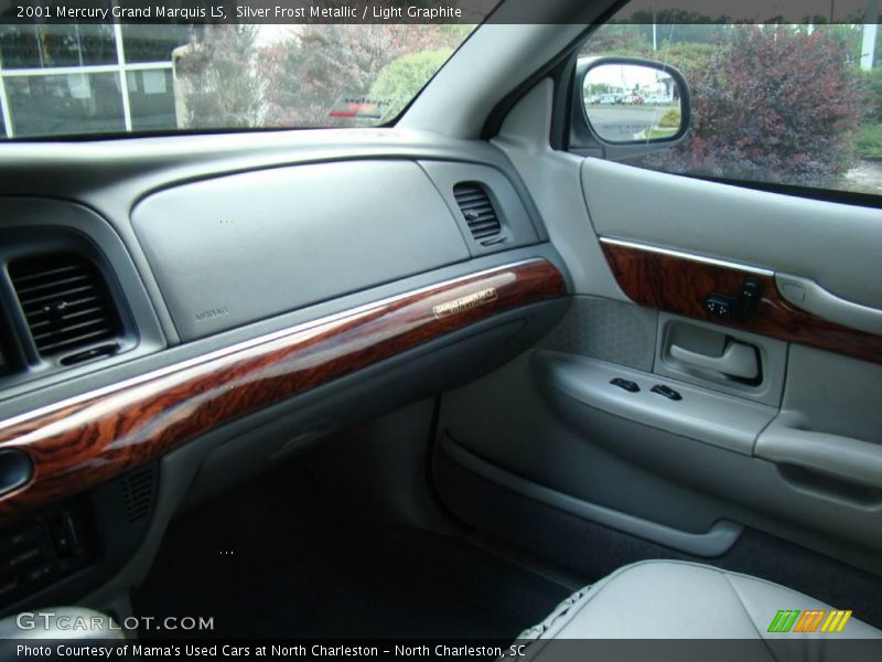 Silver Frost Metallic / Light Graphite 2001 Mercury Grand Marquis LS