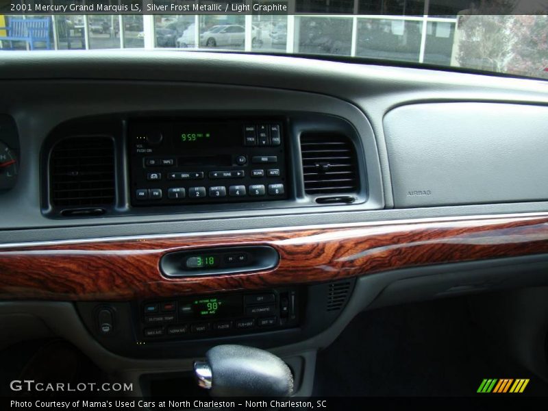 Silver Frost Metallic / Light Graphite 2001 Mercury Grand Marquis LS