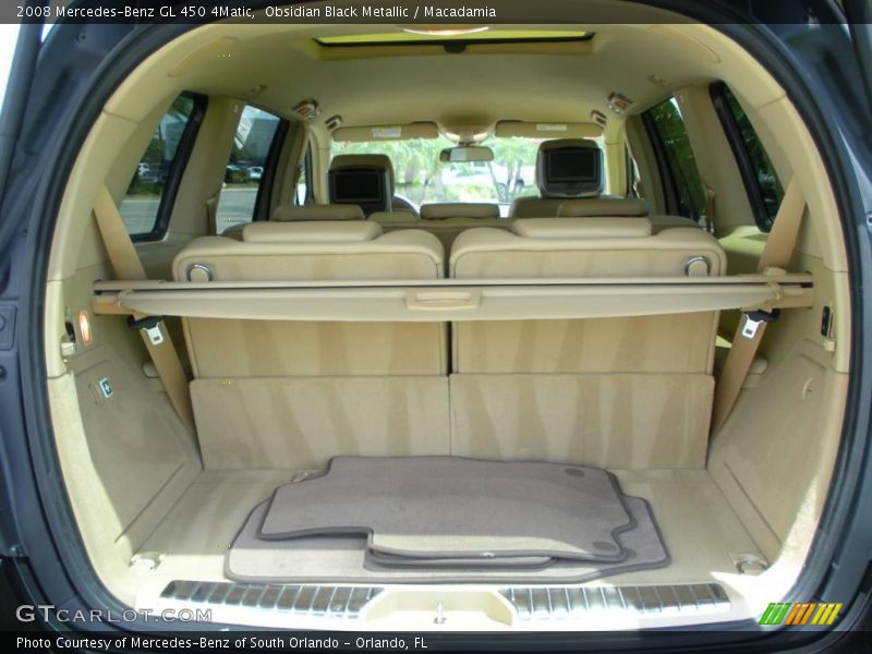 Obsidian Black Metallic / Macadamia 2008 Mercedes-Benz GL 450 4Matic