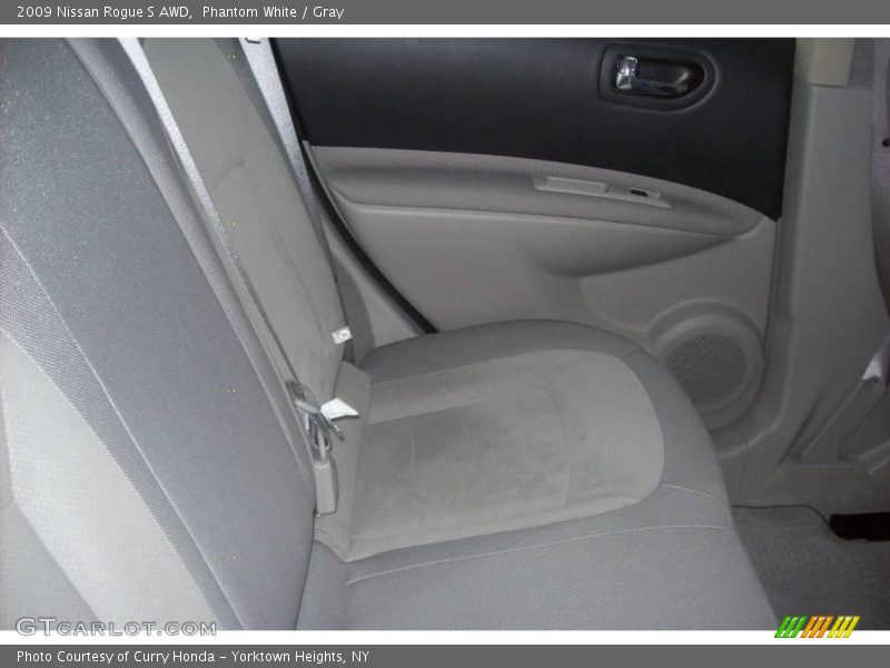 Phantom White / Gray 2009 Nissan Rogue S AWD