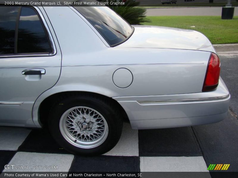 Silver Frost Metallic / Light Graphite 2001 Mercury Grand Marquis LS