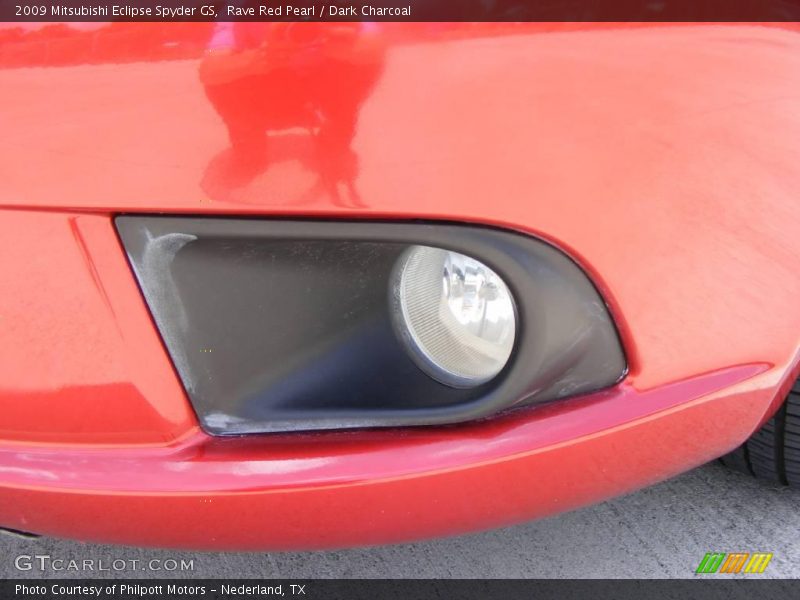Rave Red Pearl / Dark Charcoal 2009 Mitsubishi Eclipse Spyder GS