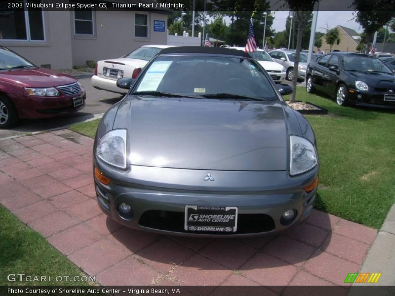 Titanium Pearl / Midnight 2003 Mitsubishi Eclipse Spyder GS