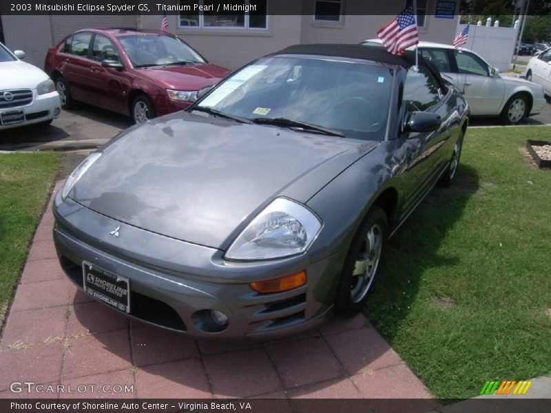 Titanium Pearl / Midnight 2003 Mitsubishi Eclipse Spyder GS