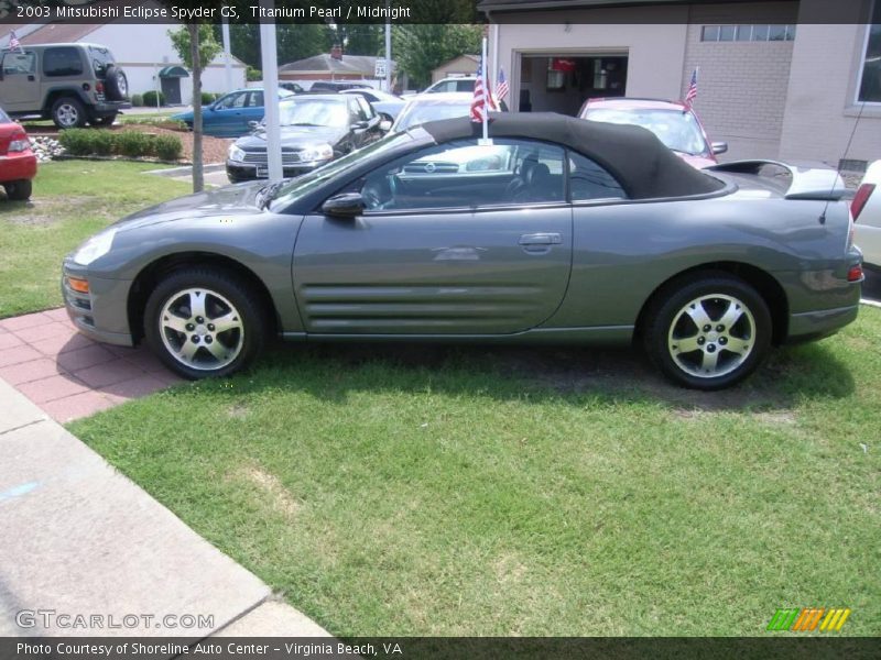 Titanium Pearl / Midnight 2003 Mitsubishi Eclipse Spyder GS