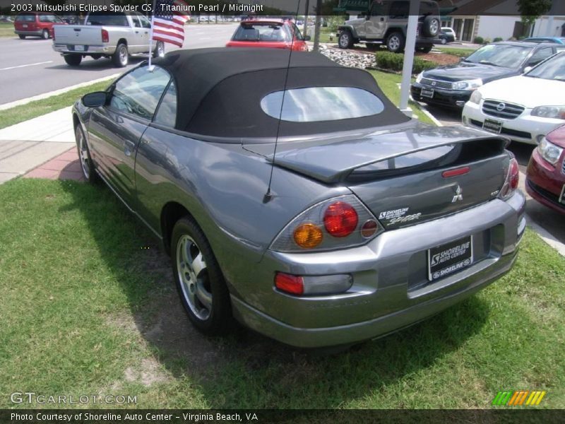 Titanium Pearl / Midnight 2003 Mitsubishi Eclipse Spyder GS